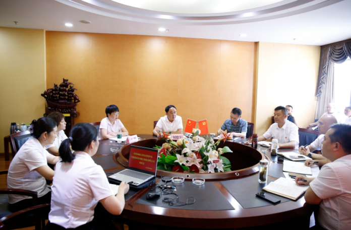 【園區(qū)要聞】岷江局黨委書記、局長(zhǎng)何曉宇帶隊(duì)到岷江物流公司開展專題調(diào)研