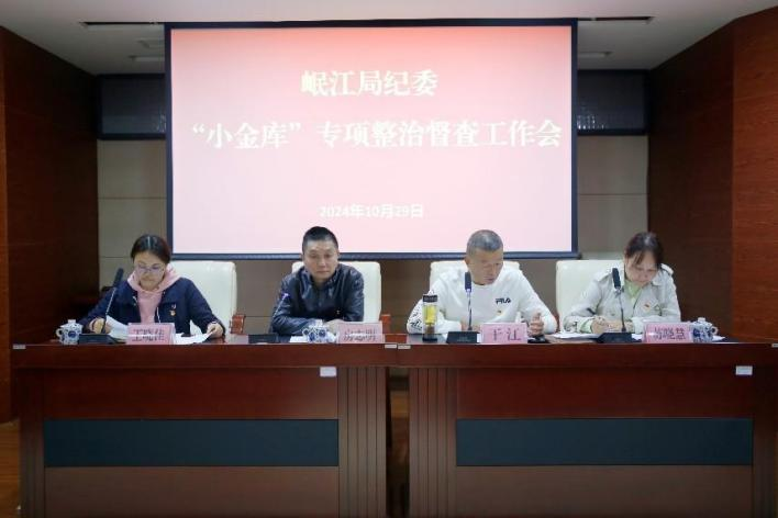 【黨建動(dòng)態(tài)】岷江局紀(jì)委深入物流公司召開“小金庫”專項(xiàng)整治督查工作會(huì)